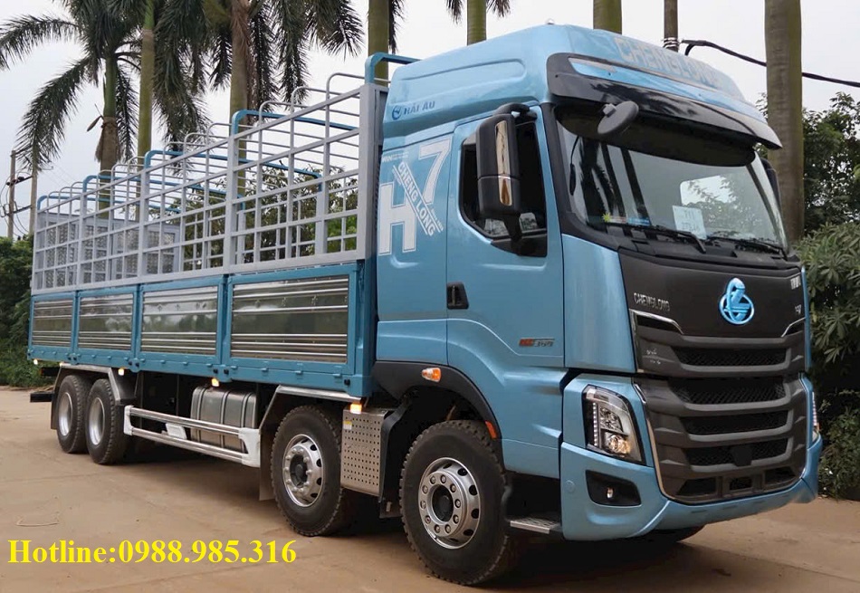 XE TẢI THÙNG 4 CHÂN CHENGLONG H7 360HP (8x4)